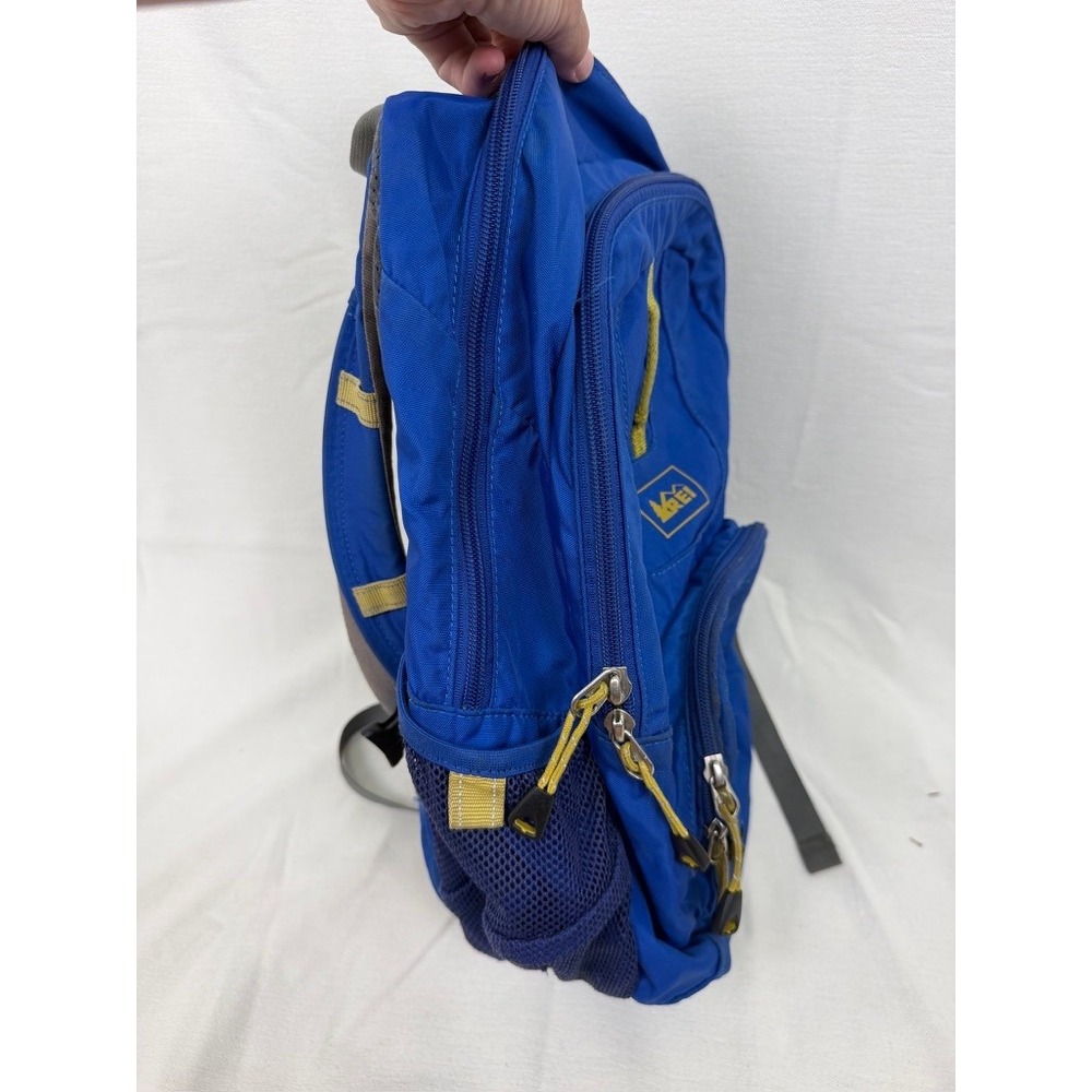 REI Co-op Blue Nylon Daypack Backpack Unisex One Size Blue | Gorpcore Hiking - Picture 8 of 12